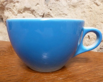 Vintage 1960s Syracuse China Blue cup
