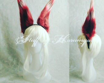 Xayah League of Legends Cosplay Ears V2 Headband Type