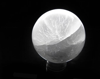 Selenite Sphere| Crystal Ball | Gazing Ball