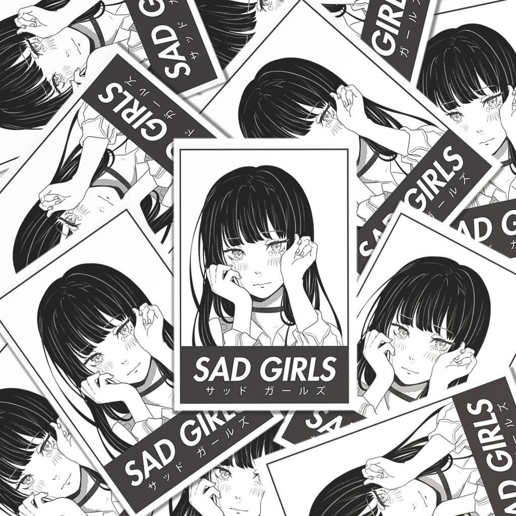 anime sticker manga stickers laptop stickers anime lover