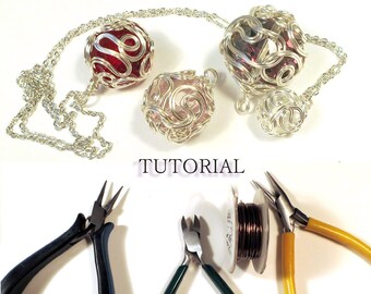 Tutorial - Wire-Wrapped Ball Pendant