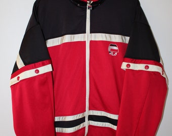 Fila Tracktop Sweatshirt Vintage 90s Sportswear Size Usa M/L