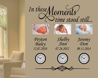 In These Moments Decal, Vinyl Wall Lettering, Vinyl Wall Decals, Vinyl Letters, Vinyl Lettering, Wall Quotes, Family Decal, Home Decal