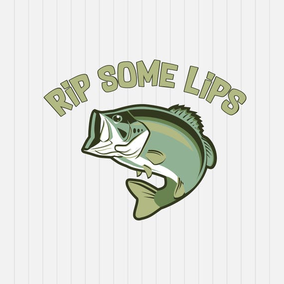 Download Rip Some Lips Svg Crappie Fishing svg INSTANT DOWNLOAD