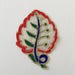 Designer Leaf Applique, Leaf patch,Craft Patches,Supplies, Dress Decor, fabric embroidered, acrylic thread,, Appliques Decorative Sewing