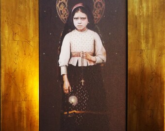 Frame of Stª Jacinta Marto original from Fatima