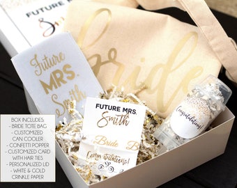 Engagement Box - Future Mrs Box - Engagement Gift - Bride to Be Gift - Gift for Future Bride - Gift for Future MRS