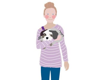 Custom Pet Portrait add on