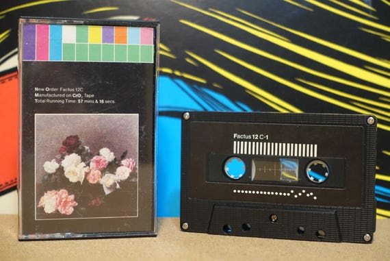 Power, Corruption & Lies (RARE Early US Pressing) by New Order Vintage Cassette Tape