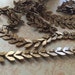 On SALE chain chevron petite 6.5mm High Quality solid brass antique brass plating CHEVRON chain