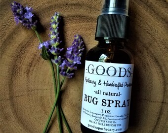 Natural Bug Spray, Natural Bug Repellent, Essential Oil Bug Spray