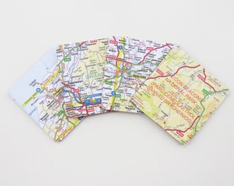 Map Coasters - Choose your Location