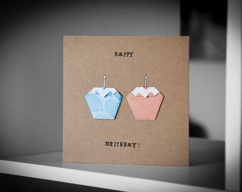 Birthday Cupcakes Greeting Card
