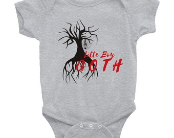 Infant Bodysuit - 'Little Boy Goth'