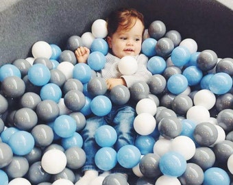 ball pit WITHOUT BALLS / big XL dark grey ball pit / kids ball pit / baby ball pit / bällebad / ballpit / baby ball pit / foam ball pit