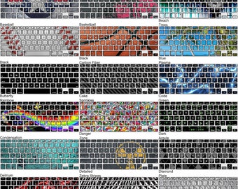 Choose Any 1 Design - Vinyl Skin / Decal / Sticker for Apple MacBook Pro/Air 13" - 17" Keyboard