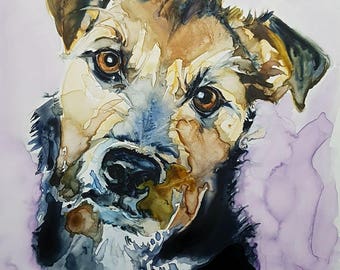 Dog Portraits, Pet Portraits, Terriers, Terrier Art, Dogs