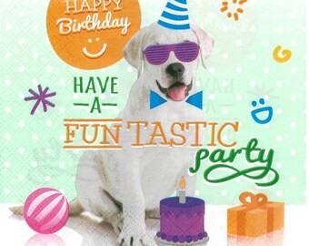 217 - happy birthday paper towel