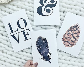 Keep it simple Scandi postcard collection
