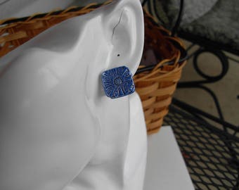 Sky Blue Post Earrings