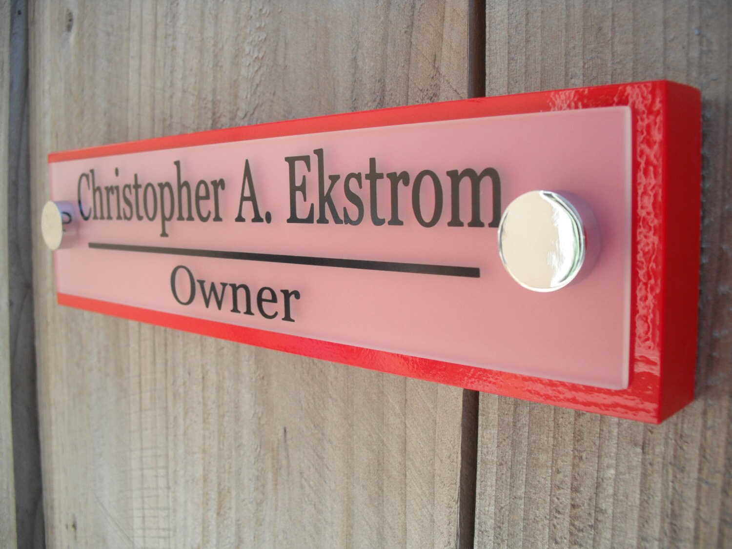 Office Wall Name Plate Personalized Wood Door Sign Professional Gift ... Office Wall Name Plate Personalized Wood Door Sign Professional Gift ...