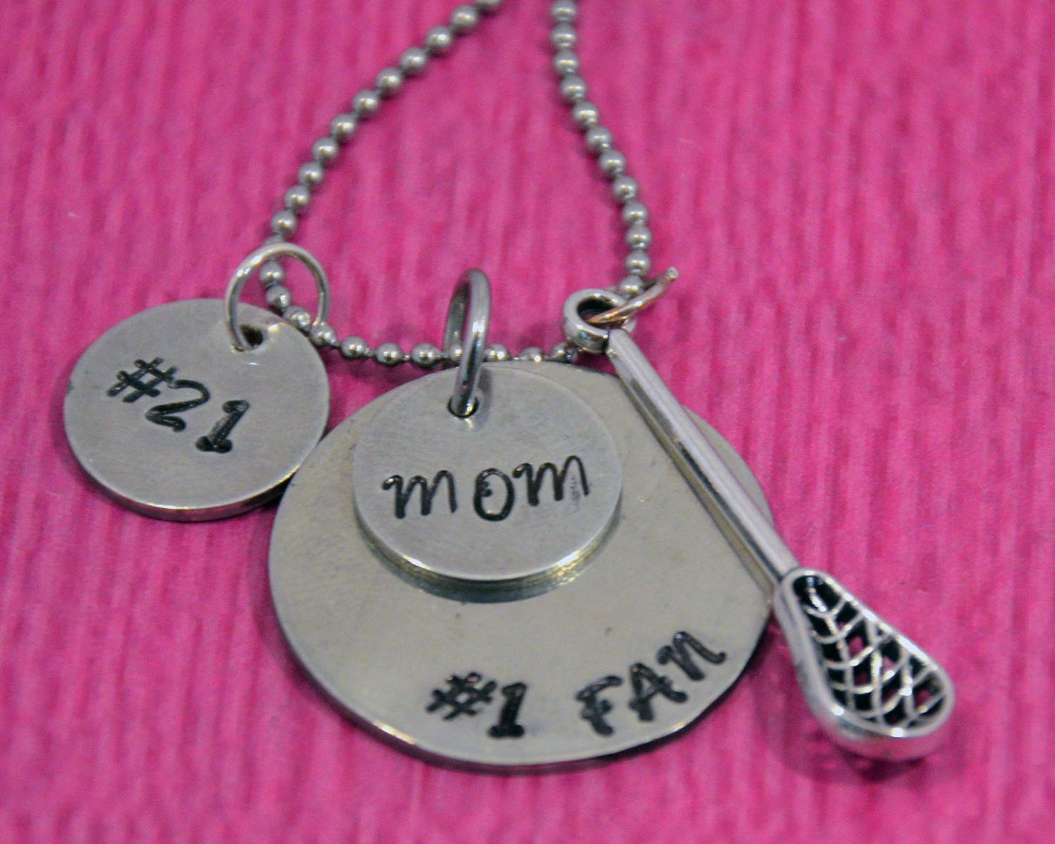 Lacrosse Mom Lacrosse Mom Necklace Gift for Mom Mom