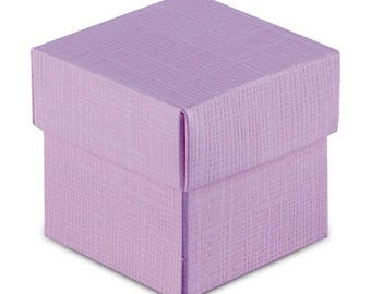 Lavender Lilac Favor Boxes (Pack of 20) Wedding Party Favors