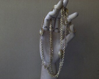 Gorgeous Vintage Monet Opera Length Necklace