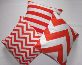 Orange Decorative Pillow Cover