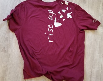 Rise Up shirt, Bella Canvas, Very soft! Christian Shirt, Religious Shirts for Women, Christian T Shirts Women, Faith Shirts