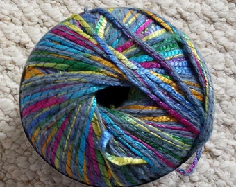Berroco Zodiac Specialty Yarn, Jewel colors, Cord Type Yarn in Cotton and Nylon Blend