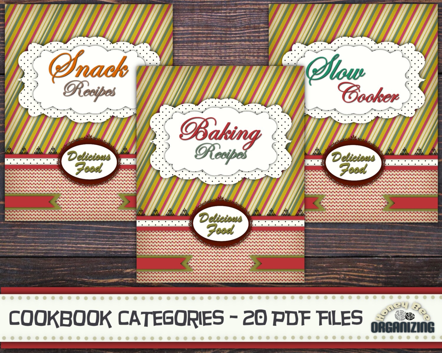 recipe book template free printable