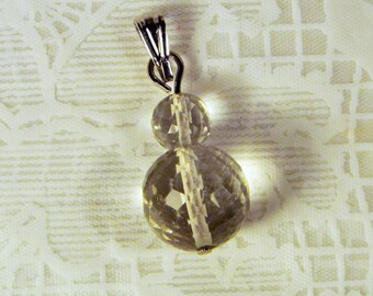 Cynthia Lynn "DEW DROPS" Sterling Silver Green Amethyst Pendant