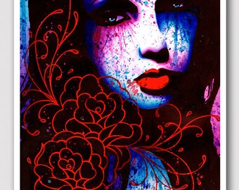 Sorrow 18x24 inch poster sized art print