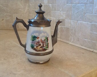 1880 's aManning Bowman Agateware Coffee Pot***SALE***