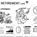 Retirement Lane Fabric Panel