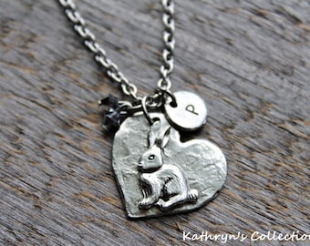 Bunny Rabbit Necklace, Rabbit Jewelry, Pet Rabbit, Pet Bunny, Rabbit Gift, Rabbit mom