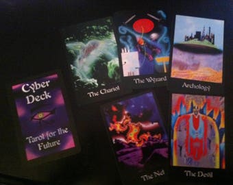 Cyber Deck Tarot of the Future