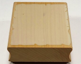 Torn Paper Background Square Backgound Wood Mounted Rubber Stamp From Hero Arts Shadow Stamps III E1875