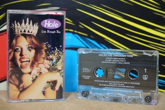 Live Through This by Hole Vintage Cassette Tape