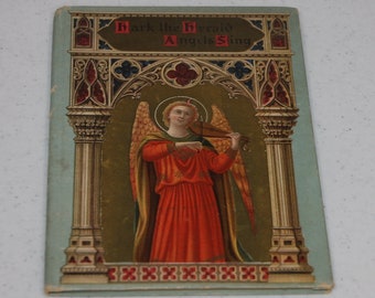 HARK! The Herald Angels Sing by Charles Wesley hardcover 1907