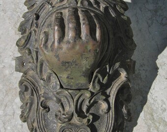 A Lovely Set Of Antique Billiard Table Corner Pockets Moulded As Hands To Catch The Balls 1800s