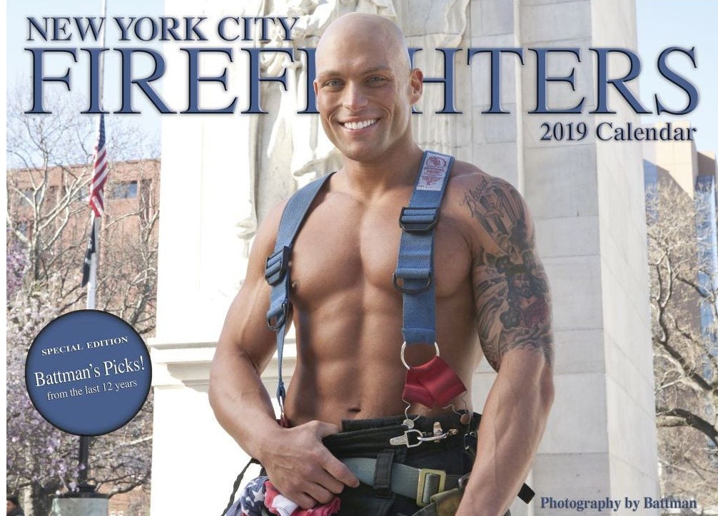 2019 NYC Firefighter Calendar FDNY Firefighter Hunk Calendar