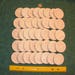 Ash Tree Branch Slices, Lot of 40, Cookies, Rounds, Rustic Craft Supplies 2 1/2" Diameter X 1/4" Thick, Lightly Sanded