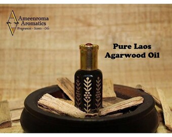Pure Laos Oudh- Dark Mai Ketsana Agarwood Oudh Oil - Finest Dark Laos Beauty