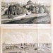 Central Park, Antique Lithographs, 2 1861 Views, Valentine's Manual, Historic New York City