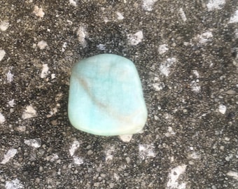Green Amazonite (#6) – EXACT crystal shown (1) Reiki Charged