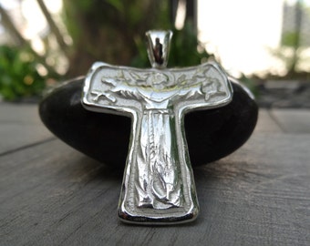Franciscan Tau Cross. Sterling silver.