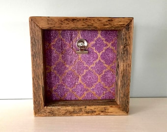 Shadow Box - Picture frame - Reclaimed Barn Wood