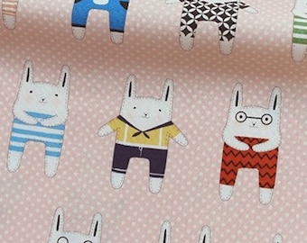 coupon Bunny Pink with polka dots